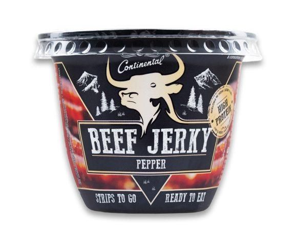 Beef Jerky Pepper 8x 35g Becher