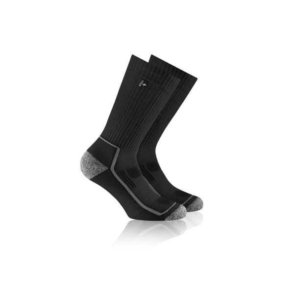 Rohner Eco X-Sport Socken, Schwarz, 1 Paar