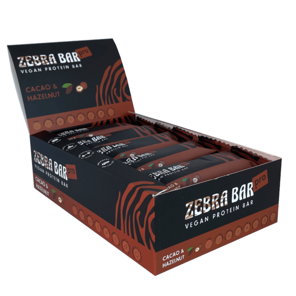 Zebra Bar Cacao & Hazelnut 15x 40g Riegel