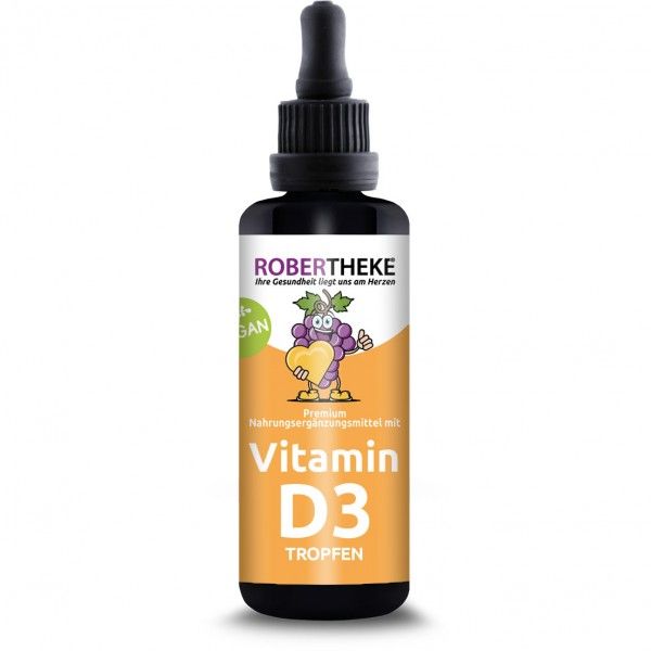Robertheke Vitamin D3 Tropfen Vegan 50ml