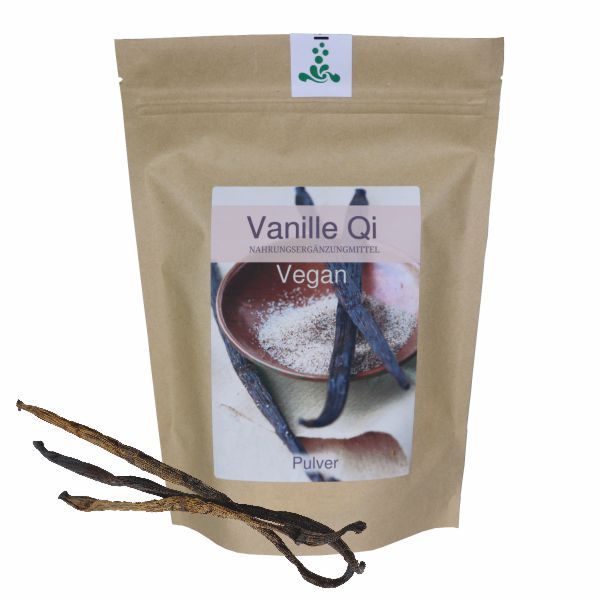 Microflorana Vanille Qi Vegan Proteinpulver, 600g