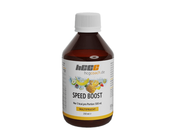 SpeedBoost - zuckerfreies Getränkekonzentrat Mutlifrucht (250 ml)