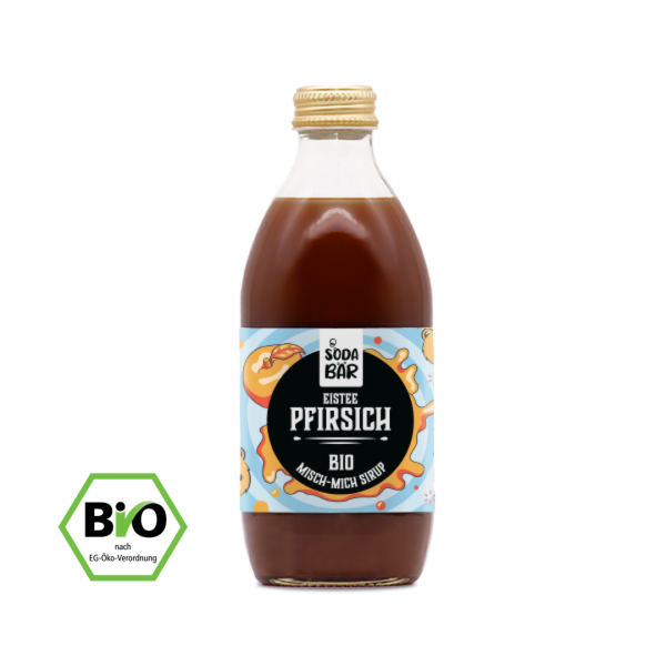 Natural BIO Eistee Pfirsich-Sirup 0,33 L