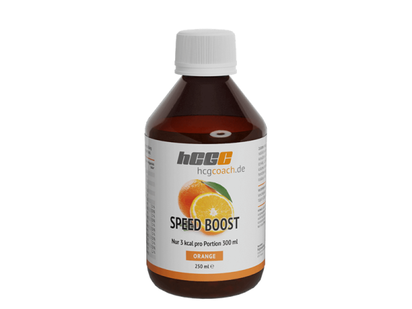 SpeedBoost - zuckerfreies Getränkekonzentrat Orange (250 ml)