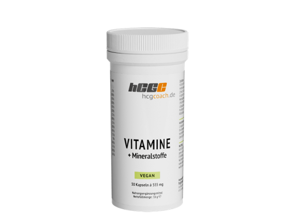 Vitamine + Mineralstoffe Kapseln (30 Stück) 16,65g Packung