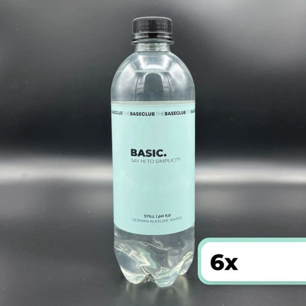BASIC. ALKALINE WATER 6 X 0,5 L