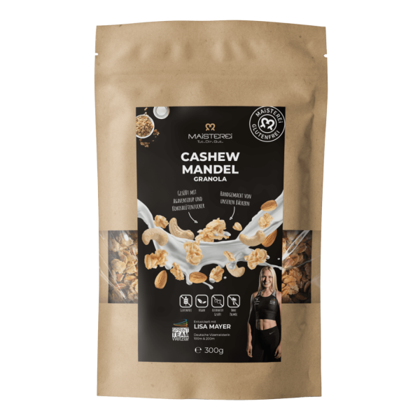 Cashew-Mandel Granola 300g Packung