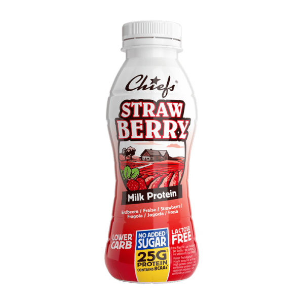 Chiefs Milk Protein Drink Strawberry 1x 330 ml